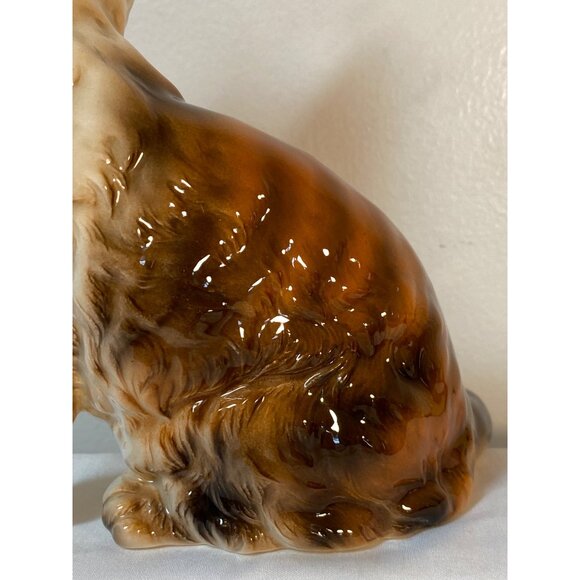 VTG Andrea by Sadek  Tabby Cat Blue Eye Ceramic Figure Tilden Thurber 2611 Japan - Picture 9 of 14